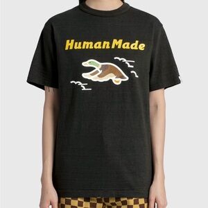 Human Made Duck Black Short Sleeve T-Shirt